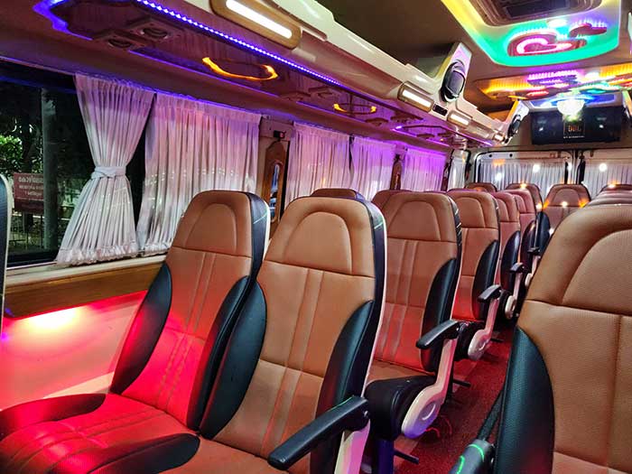 26 seater luxury traveller kerala