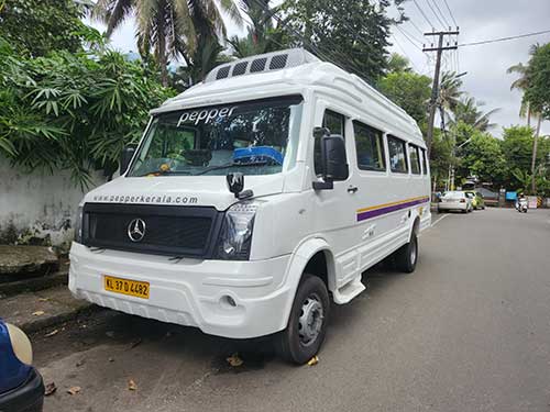 26 seater bus, traveller bus 26 seater rent