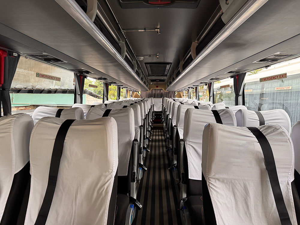 luxury volvo bus service