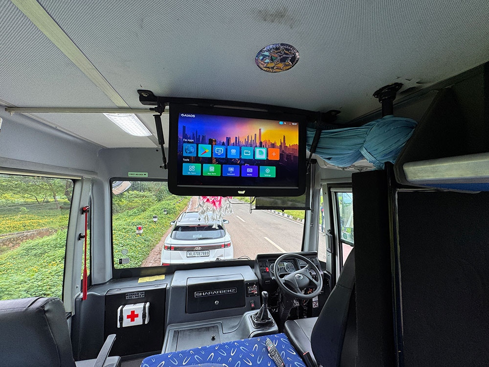book mini bus in kerala