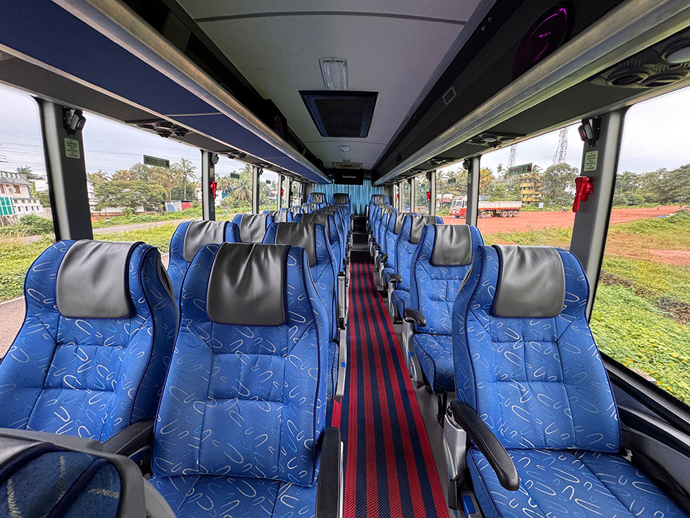 kerala luxury bus rentals