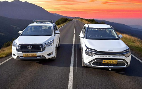 kerala taxi packages rentals services kochi