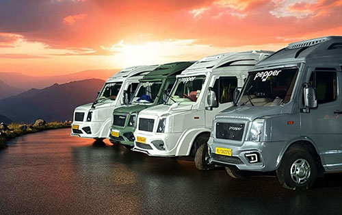 Kerala tempo traveller rentals